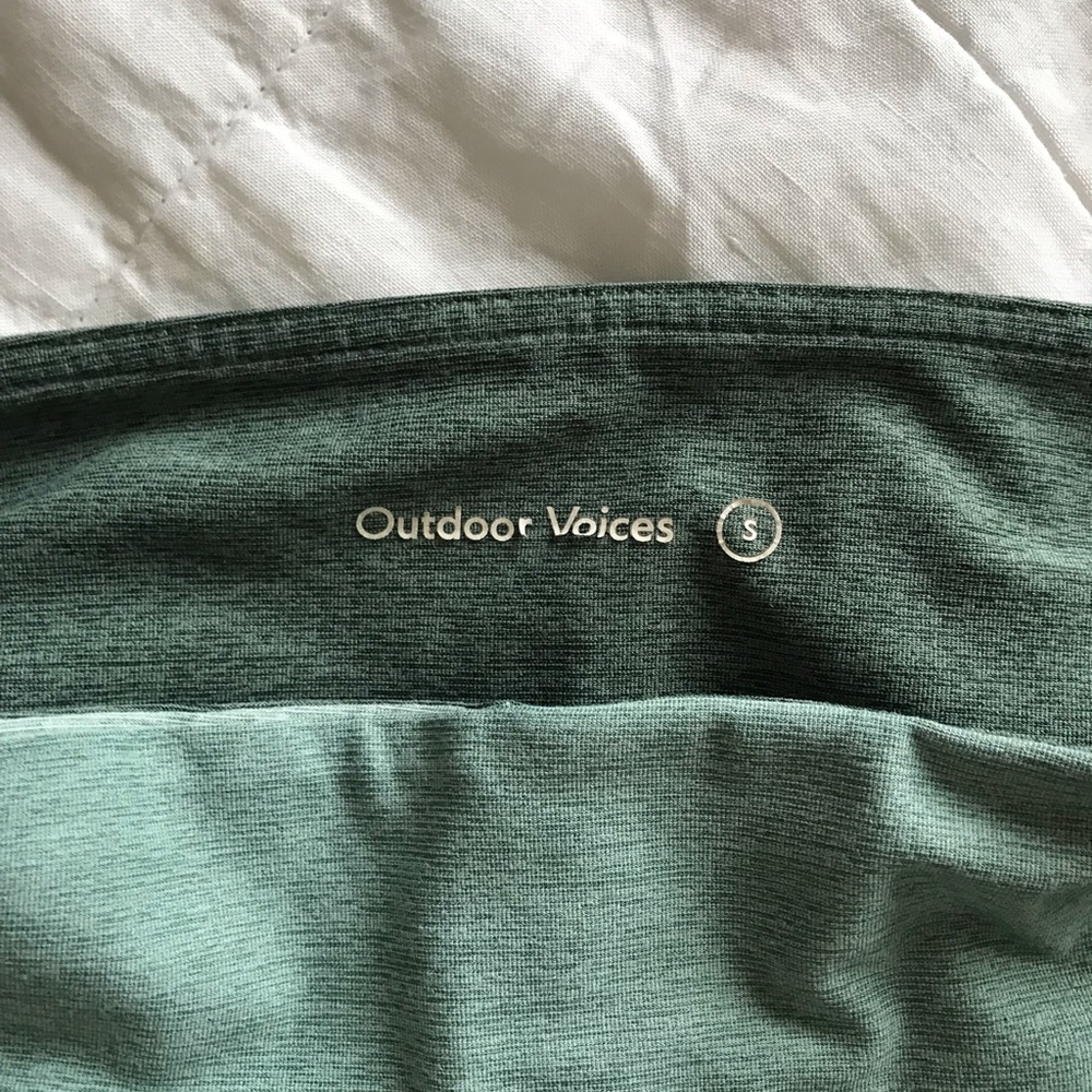 Outdoor Voices 3 tone leggings